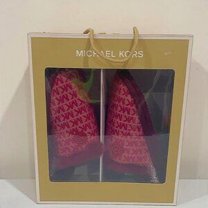 Michael Kors Janis Slipper (Hot Pink))